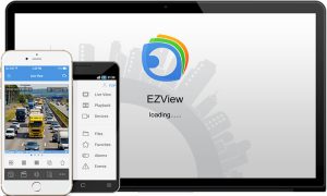 نرم افزار دوربین مداربسته موبایل رایگان EZView